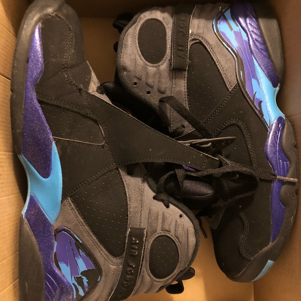 Air Jordan’s 8 retro aquas